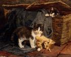 Прикрепленное изображение: Юлиус Адам (Три котенка).jpg