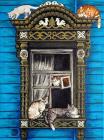 Прикрепленное изображение: Юля Тельман, Кошки на окошке.jpg