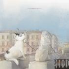 Прикрепленное изображение: Кот и львиный мостик.jpg