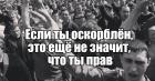 Прикрепленное изображение: Если ты оскорблён, это ещё не значит, что ты прав.jpg
